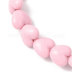 Heart Acrylic Stretch Bracelets&nbsp;BJEW-JB12640
