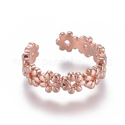 Adjustable Brass Toe Rings&nbsp;RJEW-EE0002-12RG