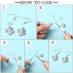 60pcs15スタイルチベットスタイルアロイペンダント  ミックスカラー  14~59x9~50x1.5~6mm  穴：1.5~4mm  4個/スタイル&nbsp;FIND-YW0004-82