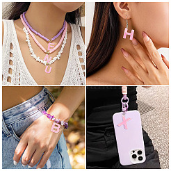 26Pcs 26 Styles Luminous Resin Pendants&nbsp;RESI-TA0003-68B