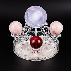 Acrylic Crystal Ball Display Stands&nbsp;ODIS-WH0001-39