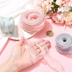1 Roll Fishtail Yarn Iridescent Ribbon for Bowknot Making&nbsp;OCOR-YW0001-14A