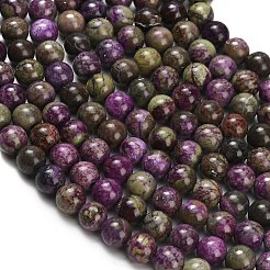 Natural Atlantisite Stichtite Beads Strands&nbsp;G-Z110-C06-6mm