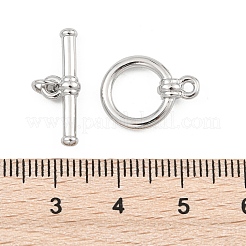 SHEGRACE Brass Toggle Clasps&nbsp;XGR0122P-136P