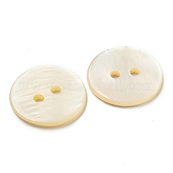 Freshwater Shell Buttons&nbsp;LS-BUTT-Z001-04B