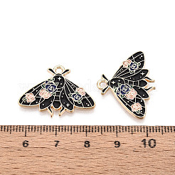 Alloy Enamel Pendants&nbsp;ENAM-N062-09KCG