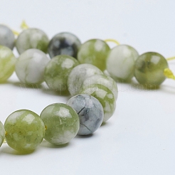 Natural Qinghua Jade Beads Strands&nbsp;G-G818-01-10mm