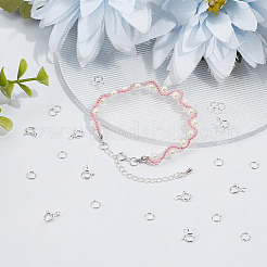 Brass Spring Ring Clasps&nbsp;KK-BBC0025-64