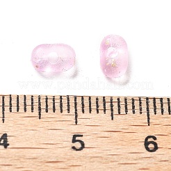 Gradient Color Transparent Frosted Acrylic Beads&nbsp;OACR-M023-06I