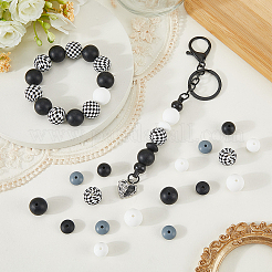 100Pcs Silicone Beads&nbsp;SIL-SP0001-21B