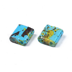 2-Hole Opaque Glass Seed Beads&nbsp;SEED-N004-001-A04