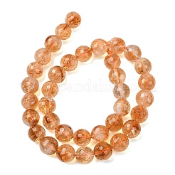Natural Citrine Beads Strands&nbsp;GG-CBA59DD-C02-10mm