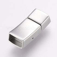 Tarnish Resistant 304 Stainless Steel Bayonet Clasps&nbsp;STAS-F122-37P