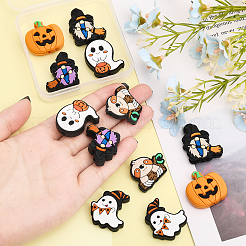 10pcs 5 style Halloween Silicone Beads&nbsp;SIL-CA0002-47