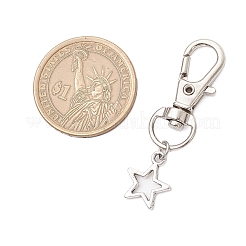 Tibetan Style Alloy Star Moon Pendant Decorations&nbsp;HJEW-JM03206