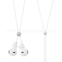 2Pcs Polyester Earphone Cord Straps&nbsp;HJEW-TAC0168
