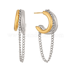 304 Stainless Steel Stud Earrings for Women&nbsp;ZZ0774-2
