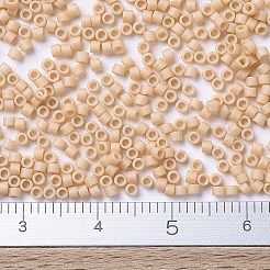 MIYUKIデリカビーズ  シリンダー  日本製シードビーズ  11/0  （db0389)マット不透明ライトテラコッタ光沢  1.3x1.6mm  穴：0.8mm  約1800個/9g&nbsp;LS-X-SEED-J020-DB0389