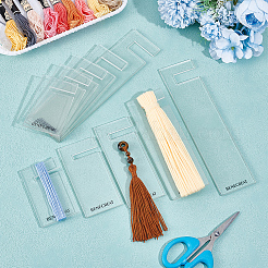 10Pcs Acrylic Tassel Making Tool&nbsp;DIY-BC0014-89