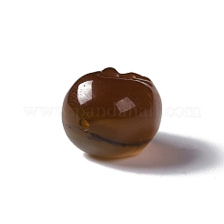 天然石瑪瑙ビーズ  スカル  染め＆加熱  13x10x11.5mm  穴：1mm&nbsp;G-I352-16