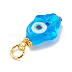 Handmade Evil Eye Lampwork Pendants&nbsp;PALLOY-JF01689