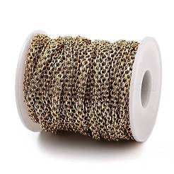 PVD Vacuum Plating 304 Stainless Steel Cable Chain&nbsp;CHS-H026-07B-G