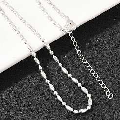 2.2MM Brass Ball Chain Necklaces for Men Women&nbsp;NJEW-L012-06S