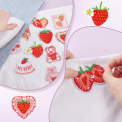 Computerized Embroidery Cloth Iron on/Sew on Patches&nbsp;DIY-WH0888-596