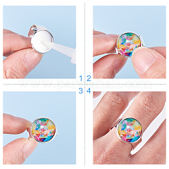 Glass Cabochons&nbsp;GLAA-SC0001-03A
