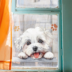 3 シート 3 スタイル pvc 防水装飾ステッカー  家具の装飾用の自己接着デカール  犬  300x150mm  1枚/スタイル&nbsp;DIY-WH0404-092