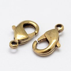 Brass Lobster Claw Clasps&nbsp;KK-P096-07-A