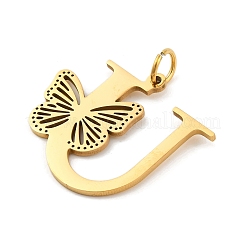 Ion Plating(IP) 201 Stainless Steel Pendants&nbsp;STAS-N103-184G-U