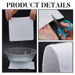 Square Flower Water Absorbent Cotton&nbsp;DIY-WH0308-821A