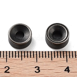 316サージカルステンレスビーズ  コラム  アンティークシルバー  8x4mm  穴：2.8mm&nbsp;STAS-K276-06AS