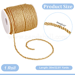 3-Ply Polyester Twisted Cord&nbsp;OCOR-WH0079-88E