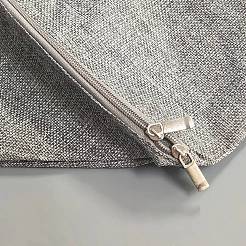 Cotton and Linen Quilt Storage Zipper Bags with Handle&nbsp;ABAG-WH0072-035A-01