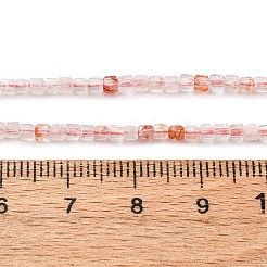 Natural Ferruginous Quartz Beads Strands&nbsp;G-B142-C01-2x2mm