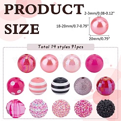 91Pcs DIY Beads Kits&nbsp;DIY-AR0003-96