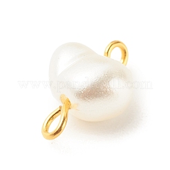 ABS Plastic Imitation Pearl Connector Charms&nbsp;PALLOY-JF01563