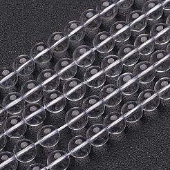 Synthetic Quartz Crystal Beads Strands&nbsp;X-GSR14mmA039-1