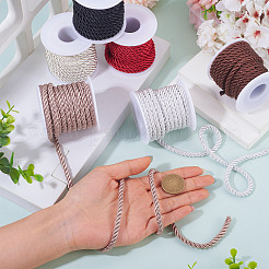 6 Rolls 6 Colors Polyester Cord&nbsp;OCOR-TA0003-27