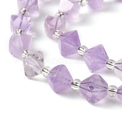 Natural Amethyst Beads Strands&nbsp;G-Z014-15