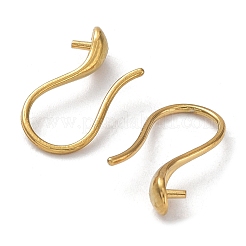 Ion Plating(IP) 304 Stainless Steel Earring Hooks&nbsp;STAS-M323-06G