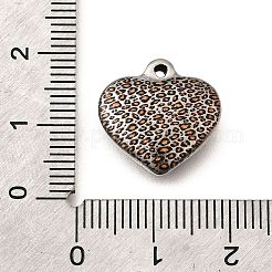Printed 304 Stainless Steel Pendants&nbsp;STAS-K252-08P