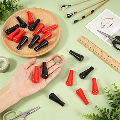 20Pcs 2 Colors Synthetic Rubber Arrowhead Guards&nbsp;FIND-BC0019-89