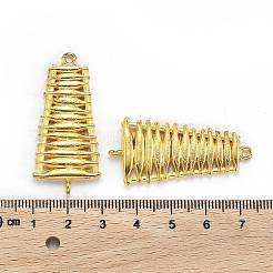 合金リンクコネクター  鉛フリー及びカドミウムフリー  台形  ゴールドカラー  長さ40mm  20 mm幅  厚さ2.5mm  穴：1.5mm&nbsp;EA11872Y-G