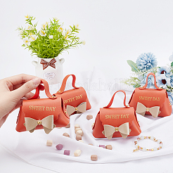 Foldable Imitation Leather Wedding Candy Magnetic Bags&nbsp;CON-WH0084-48G-03