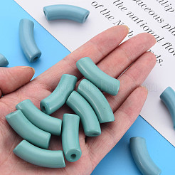 Opaque Acrylic Beads&nbsp;MACR-S372-001B-15-4712