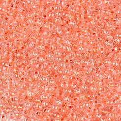 6/0 Transparent Inside Colours Glass Seed Round Beads&nbsp;SEED-N006-004J