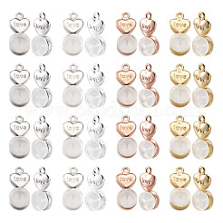 24Pcs 4 Colors Silicone Ear Nuts&nbsp;FIND-TA0001-52